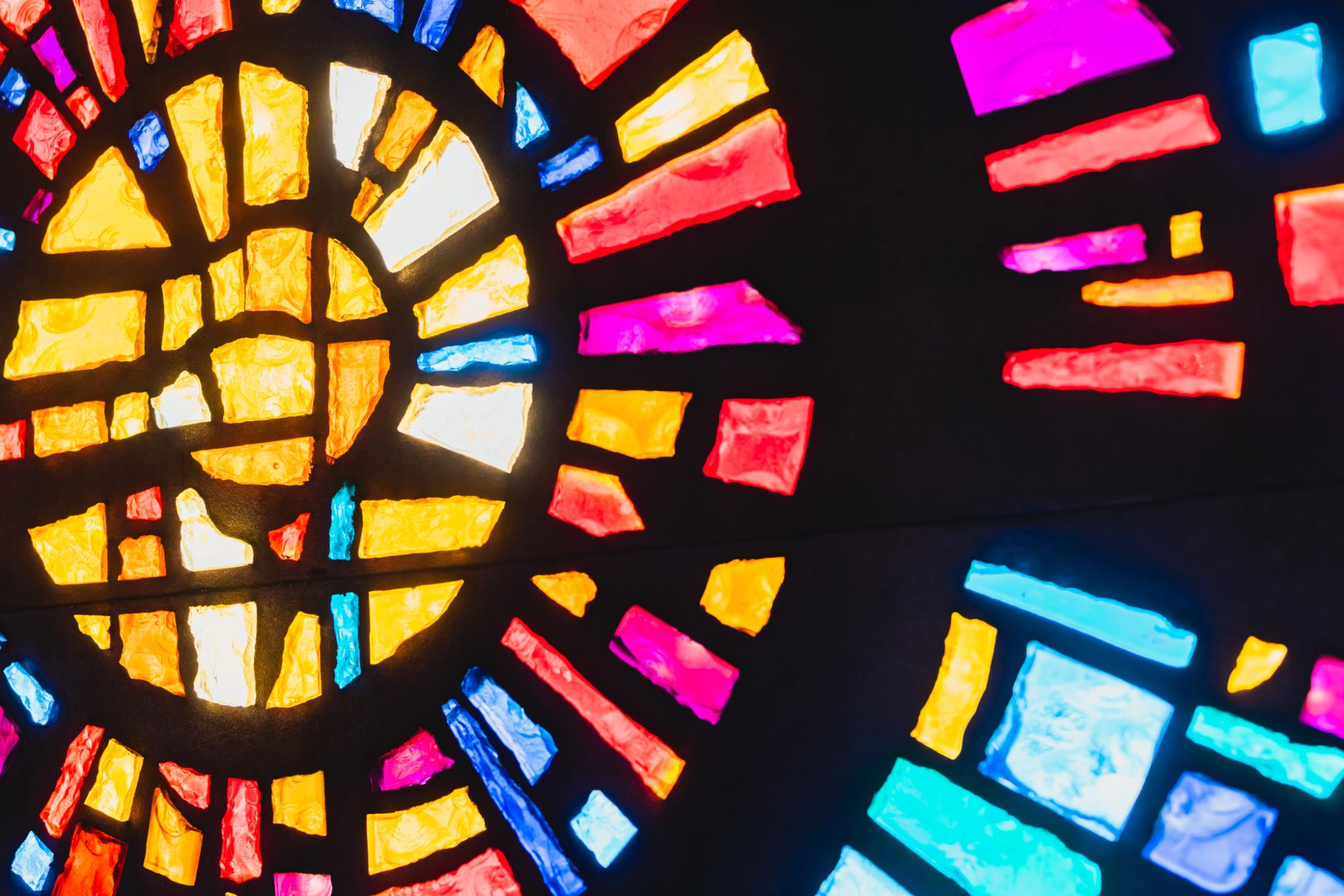 stained-glass window